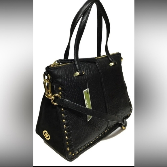 orYANY Leather & Suede Satchel NWT - Picture 5 of 6